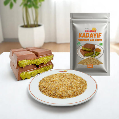 Premium Baked & Shredded Kadayif - 200g Pack (Kataifi)