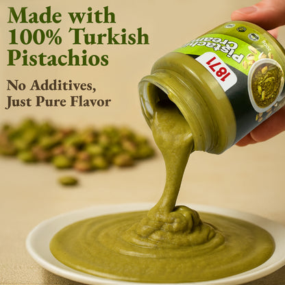 Premium Pistachio Cream 7oz (200g) - Authentic Turkish Spread