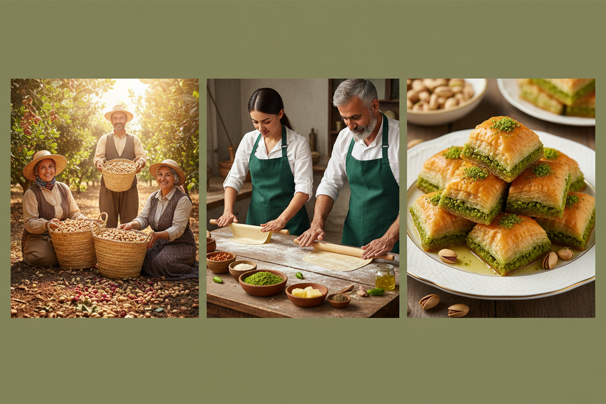 High-resolution Turkish baklava banner