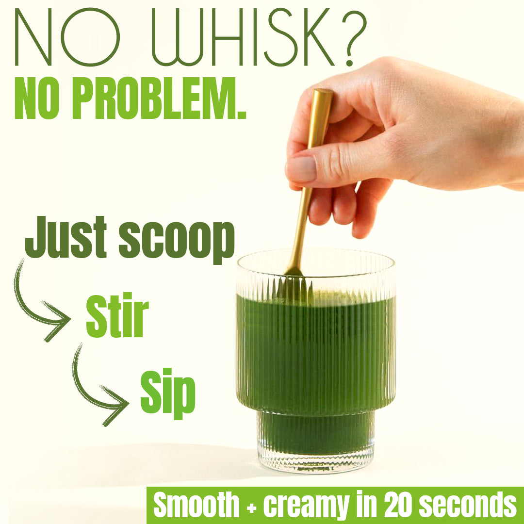 Since 1871 Premium Matcha Powder 400g – Easy Mix, No Whisk | Pure Green Tea