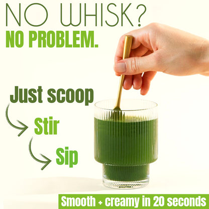 Since 1871 Premium Matcha Powder 400g – Easy Mix, No Whisk | Pure Green Tea
