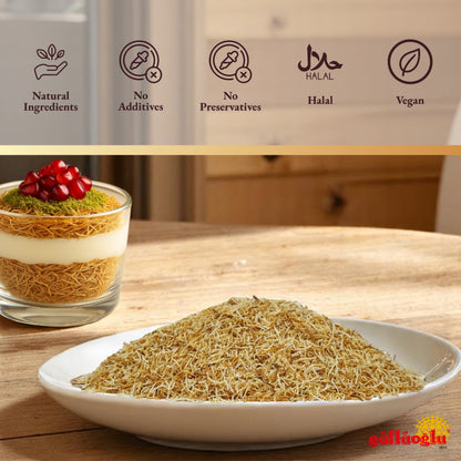 Premium Baked & Shredded Kadayif - 200g Pack (Kataifi)