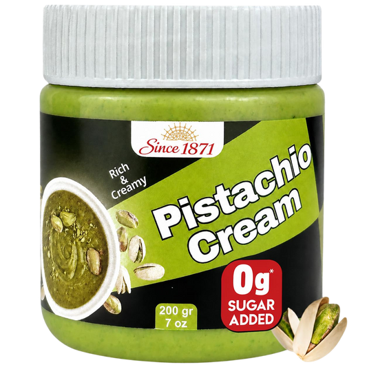 Since 1871 Sugar-Free Pistachio Cream jar, 200 g, 0 g sugar added